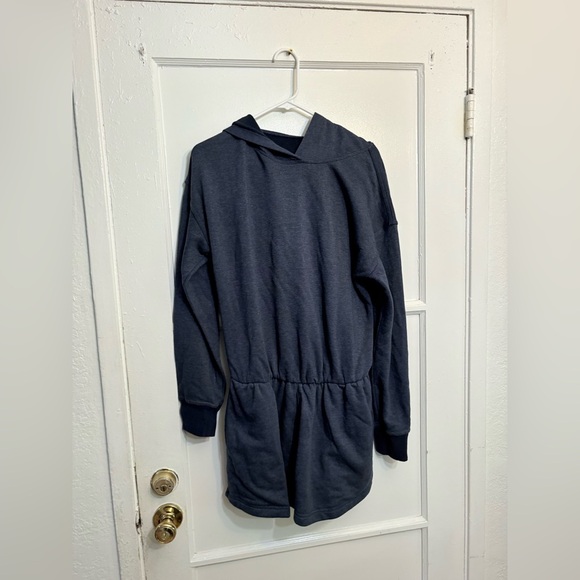 NWOT FREE PEOPLE  Such A Flirt Romper open back  - Midnight Navy - Picture 3 of 7